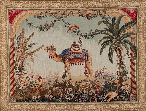 The Camel wandtapijt met rand