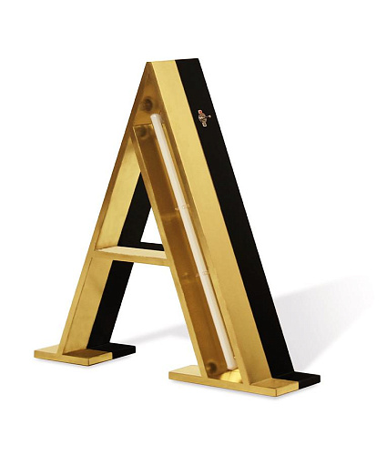 Alpha Letter A lamp