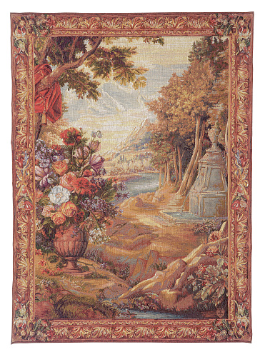 Bouquet with Drape - Fountain wandtapijt