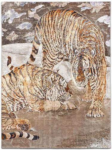 Tiger handgeweven vloerkleed