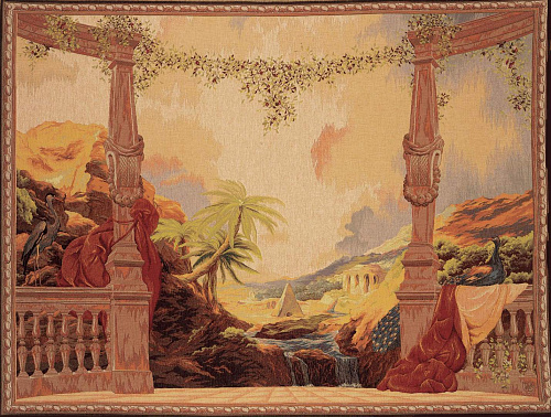 Panoramic wandtapijt