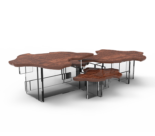 Walden gemaakte salontafel