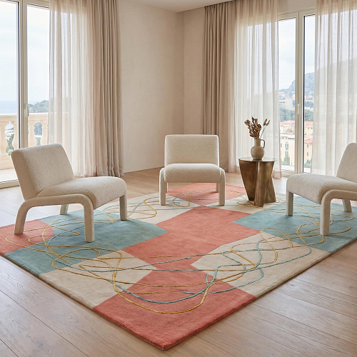 Patchwork Rhythm Soft design vloerkleed