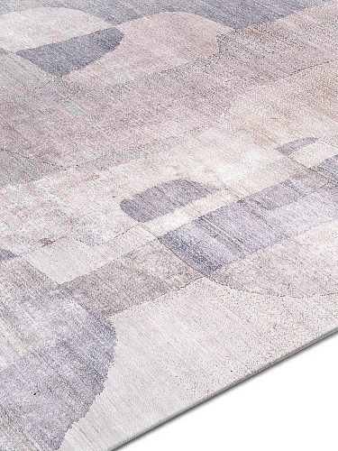 Silver Blue luxe vloerkleed