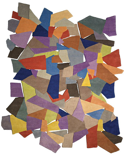 Vallende bladeren onregelmatig tapijt