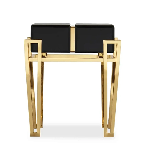 Obsidian bijzettafel