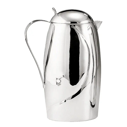 Pettirosso Italiaanse verzilverde thermokan