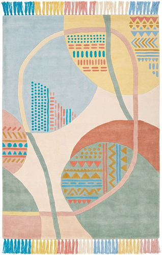 Playful Orbits design vloerkleed