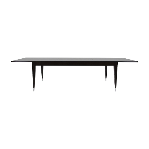 Look houten uitschuifbare eettafel