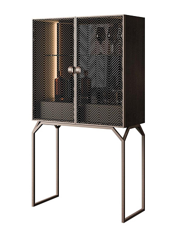 Dragonfly glazen barkast