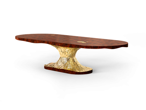 Evolution ovale luxe eettafel