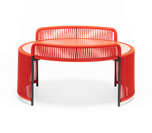 Altana ME Ronde Rode Buiten Salontafel