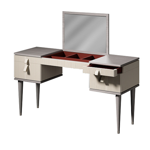 Kaptafel met spiegel