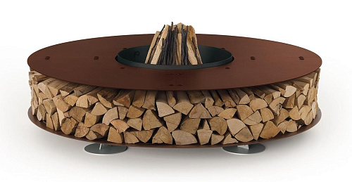 Zero stalen vuurschaal