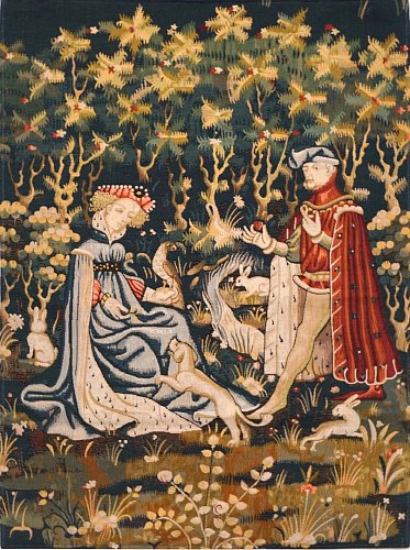 Offering of the Heart wandtapijt