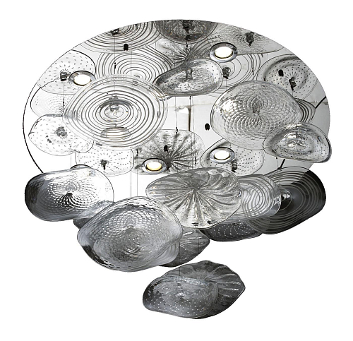 Murano Glas Bloem Plafond Kroonluchter