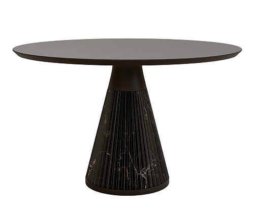 Marilyn Zwart Marmeren Eettafel