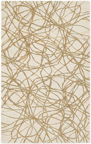 Golden Filigree luxe vloerkleed