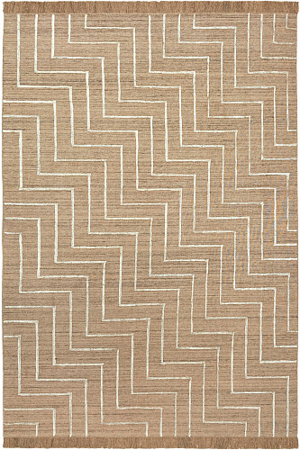 Flow Natural platgeweven vloerkleed