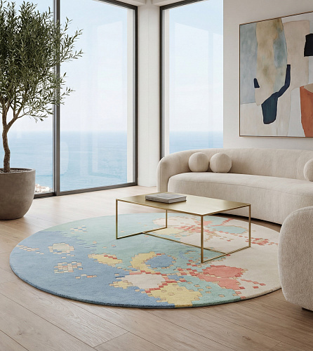 Sky Blossom luxe vloerkleed
