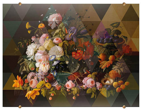 Fancy Bouquet wandpaneel