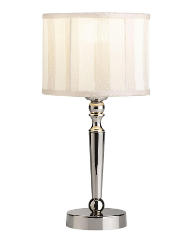 Engelse Stijl Tafellamp met Metallic Afwerking