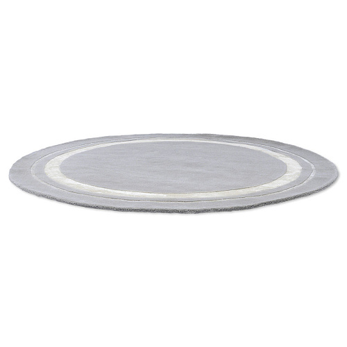 Redbrook-zilver rond vloerkleed