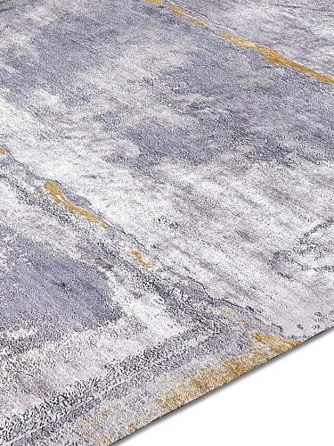 Zilver handgemaakte luxe vloerkleed