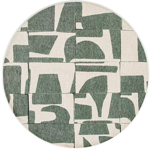 Sea Spray rond vloerkleed