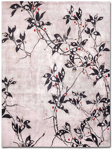 Kimono handgeweven vloerkleed