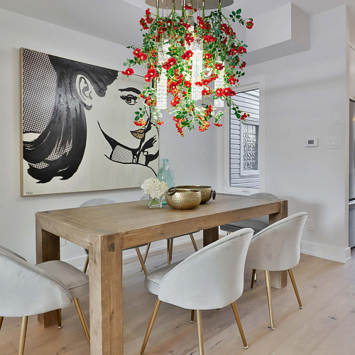 Wil Red Roses grote kroonluchter