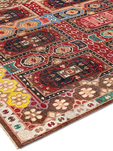 Flatweave handgemaakte luxe vloerkleed