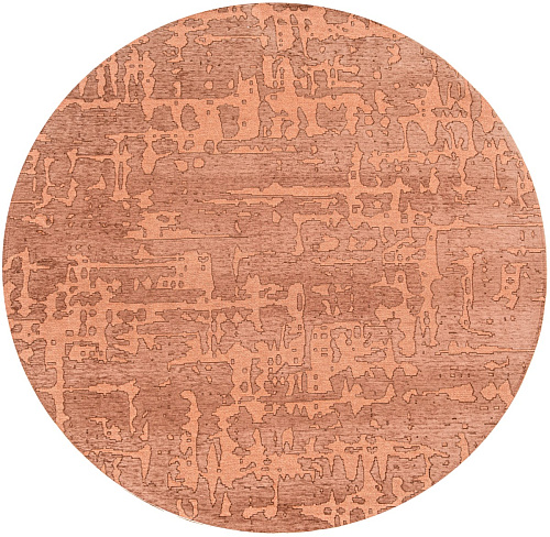 Za Copper rond vloerkleed