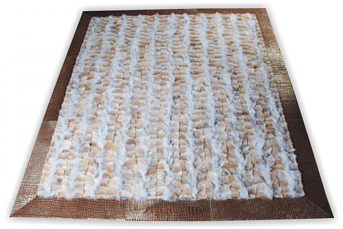 Croco wolf bont tapijt