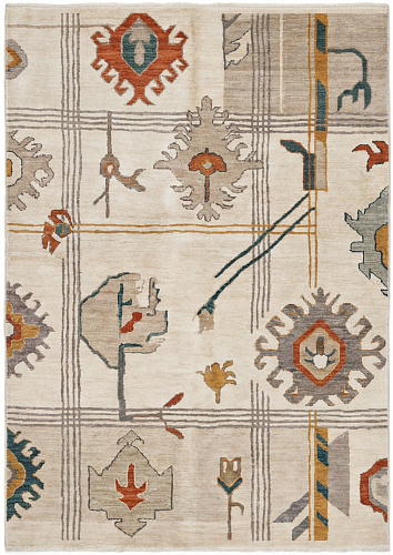 Nomad Script handgemaakt vloerkleed