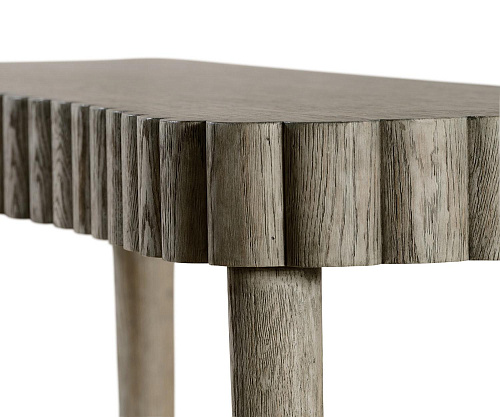 Allerdale Greyed Oak console