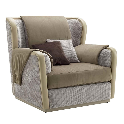Oliver beige fauteuil