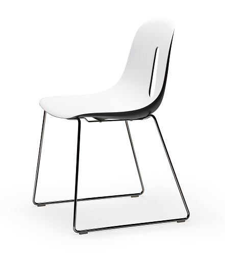 Gotham SL Zwart & Witte Stoel