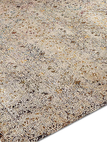 Ferahan Splash handgeweven vloerkleed