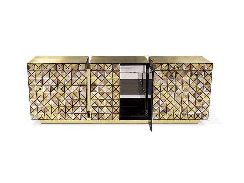 Mosaic luxe dressoir