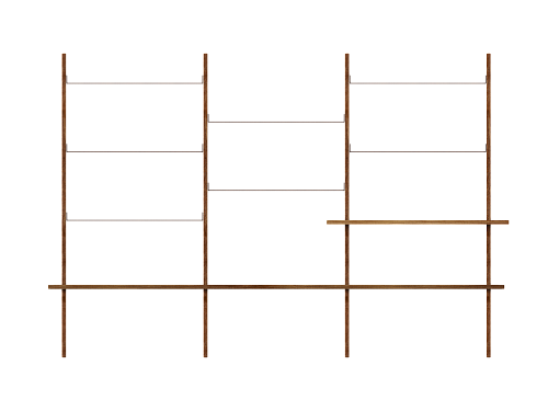 Capanna exquise bibliotheek S-150