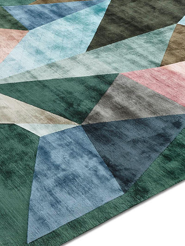 Super luxe handgeknoopt vloerkleed