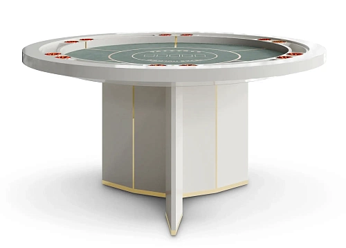 Elite White pokertafel