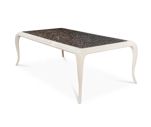 Mistral exotische veer blad eettafel