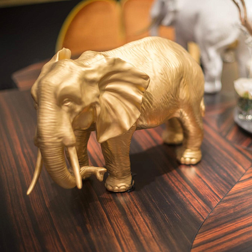 Olifant gouden sculptuur