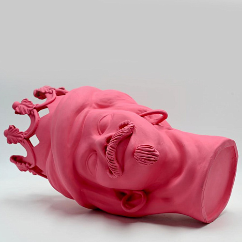 Moor's Head roze sculptuur