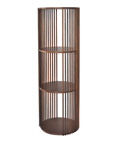 Designer houten boekenkast