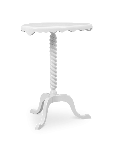 Pearl White bijzettafel