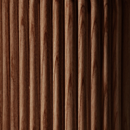 Convesso bruine essen salontafel