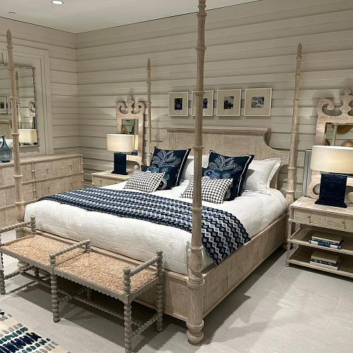 Bywater Super King Washed Acacia bed